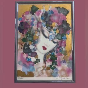 Suzanne Marie Regal Ladies Silkscreen Female Portrait Limited Edition 136/395